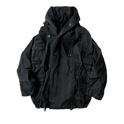 Pre-owned Kapital Katsuragi Cotton Ring Coat 'black' | Men's Size 3