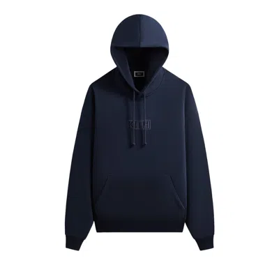 Pre-owned Kith Classic Logo Nelson Hoodie 'nocturnal' | Black | Men's Size M