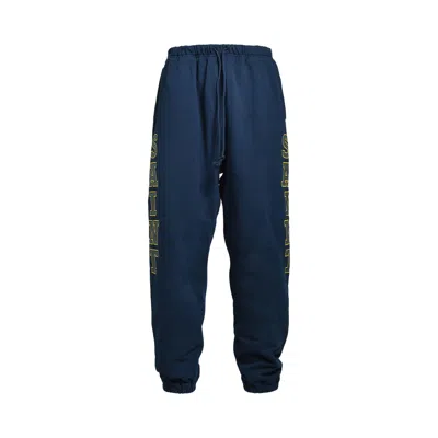 Pre-owned Saint Mxxxxxx Saint Sweatpants 'navy' | Blue | Men's Size S