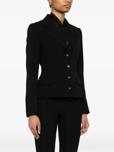 Dolce & Gabbana Women Wool Blazer In Multi