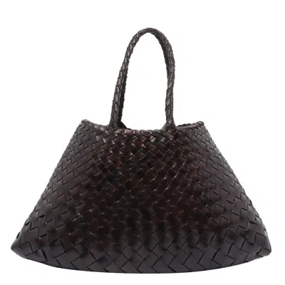 Dragon Diffusion Women Small Santa Croce Handbag In Brown