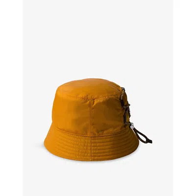 Prada Womens  Speedrock Re-nylon Bucket Hat In Brown