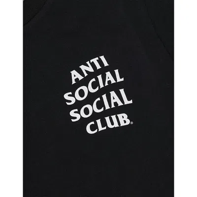 Anti Social Social Club Mind Games Cotton-jersey T-shirt 3-13 In Black