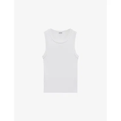 Loewe Anagram Tank Top In White