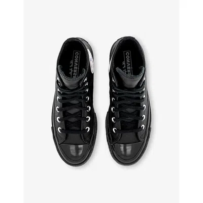 Converse Chuck 70 Leather Sneakers In Black