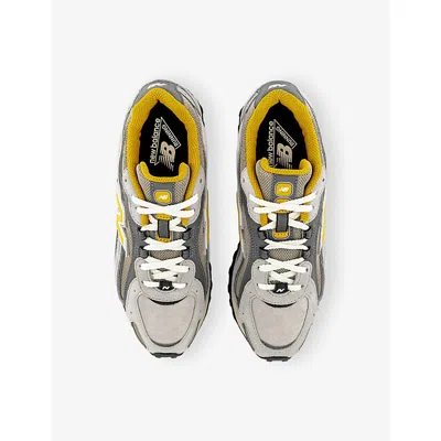 New Balance Womens  204l Suede And Mesh Trainers In Gray