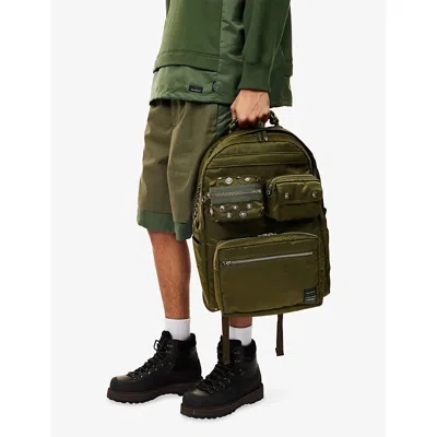 Toga Virilis Mens  Toga X Porter Nylon Backpack In Green