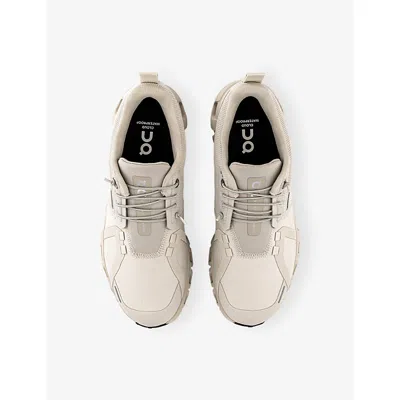 On Beige Cloud 6 Waterproof Sneakers In Neutral