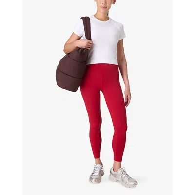 Sweaty Betty Womens  Athlete Seamless Stretch-woven T-shirt In White