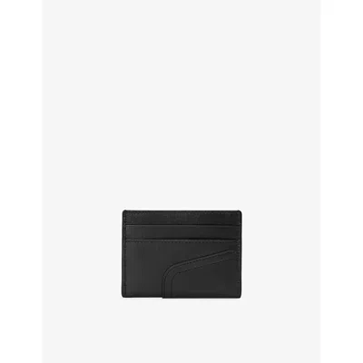 Loewe Womens  Panta Leather Card Holder In Brown