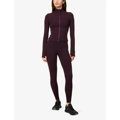 Lululemon Womens  Align High-rise Stretch-woven Trousers In Purple