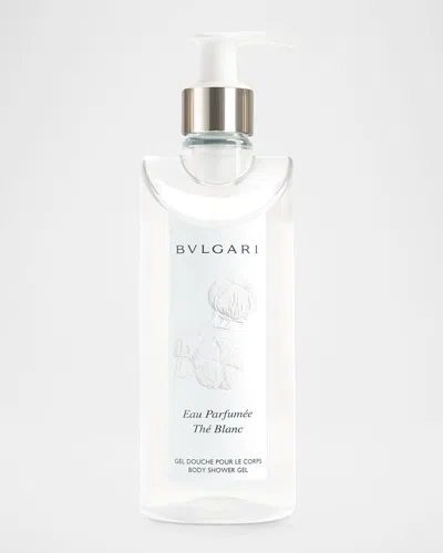 Bvlgari Eau Parfumée Thé Blanc Body Shower Gel, 10.1 Oz. In Transparent