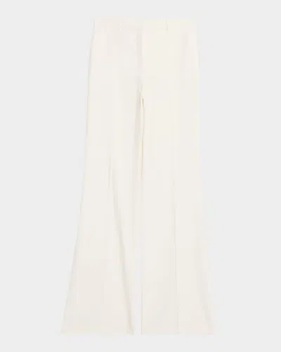Loveshackfancy Enly Wool-blend Wide Leg Pants In Neutral