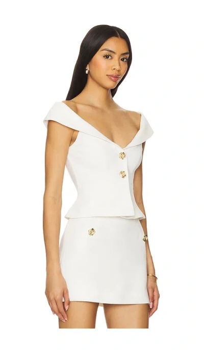 Majorelle Oberteil Brooke In White