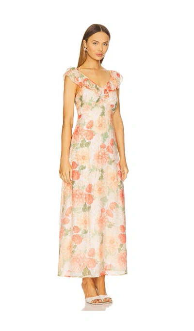 Minkpink Maxikleid Mit Volants Aida In Multi