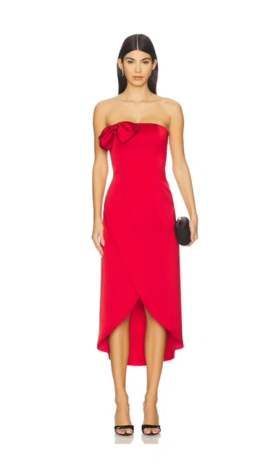 Kika Vargas Kleid Almaz In Red