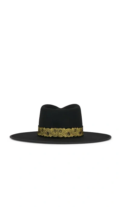 Lack Of Color Fedora Hut Noir Rancher In Black