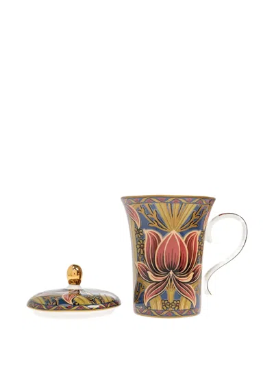 花卉图案带盖餐具