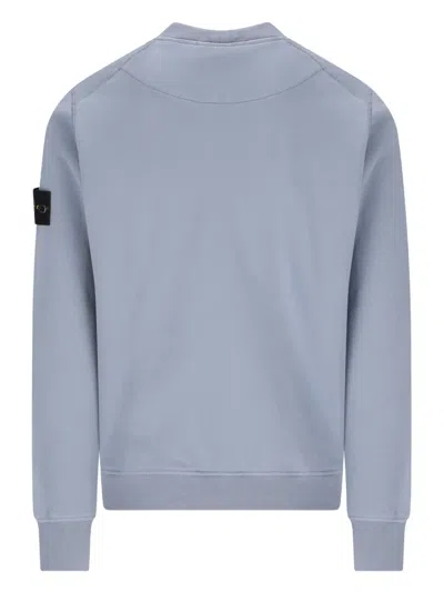 Stone Island Crew-neck Sweater In Blue