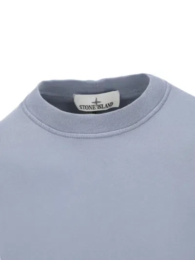 Stone Island Crew-neck Sweater In Blue