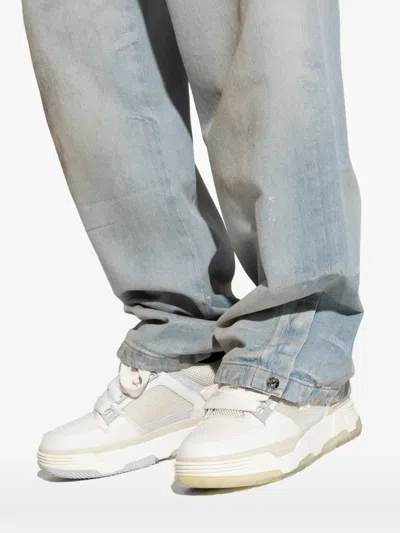 Amiri Ma-1 Logo Lettering Panelled Sneakers In Multi