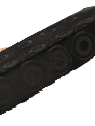 Pre-owned Chanel 2000-2001 Haircalf Chain Shoulder Bag In Black