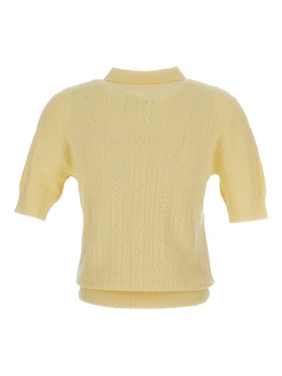 Lisa Yang Cristine Sweater In Yellow