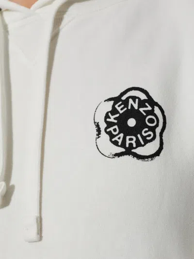 Kenzo Boke Flower 2.0 Hoodie In White