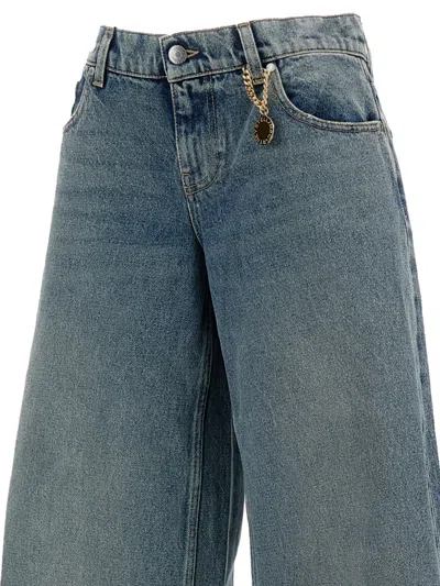 Stella Mccartney Five-pocket Wide Jeans In Blue