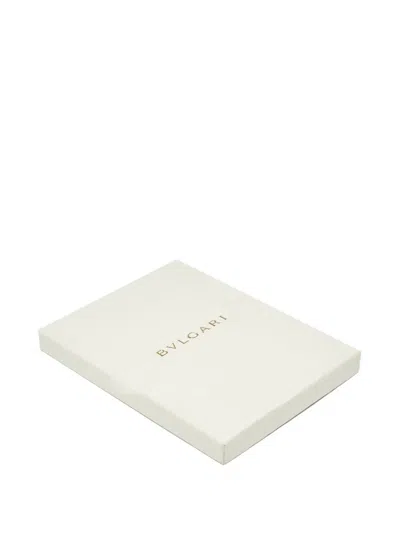Pre-owned Bvlgari Leather Passport Holder In Yellow