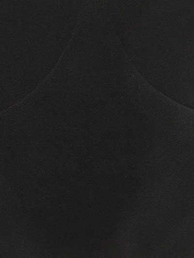 Pre-owned David Koma Crystal-embellishment Sleeveless Top In Black