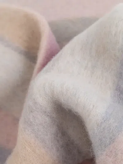 Loewe Fringed Stripes Scarf In Multi