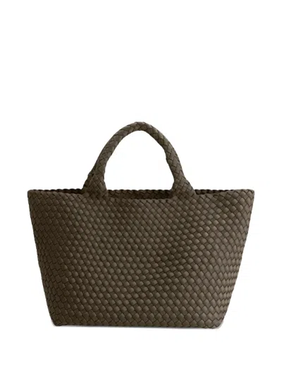 Marrea Woven Tote Bag In Brown