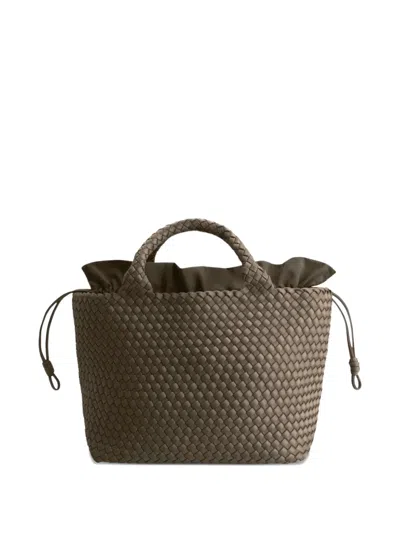 Marrea Woven Tote Bag In Brown