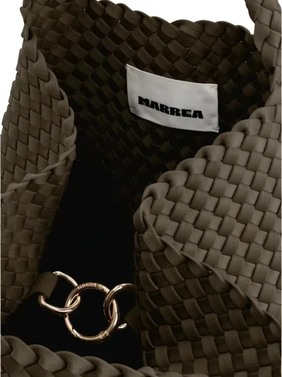 Marrea Woven Tote Bag In Brown