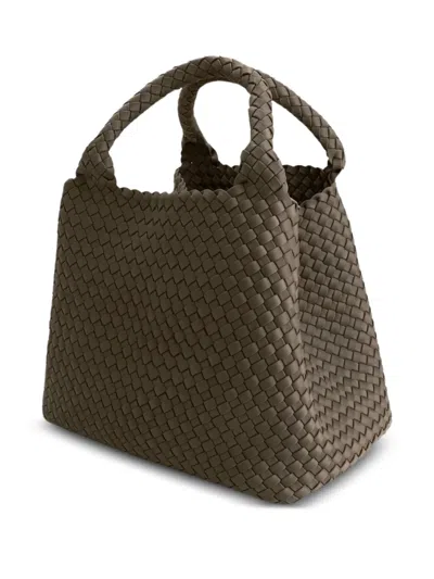 Marrea Woven Tote Bag In Brown