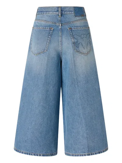 Pinko Seam Denim Jeans In Blue