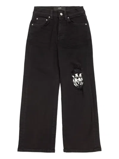 Amiri Belt Loops Trousers In Black