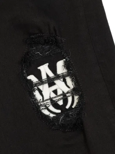 Amiri Belt Loops Trousers In Black