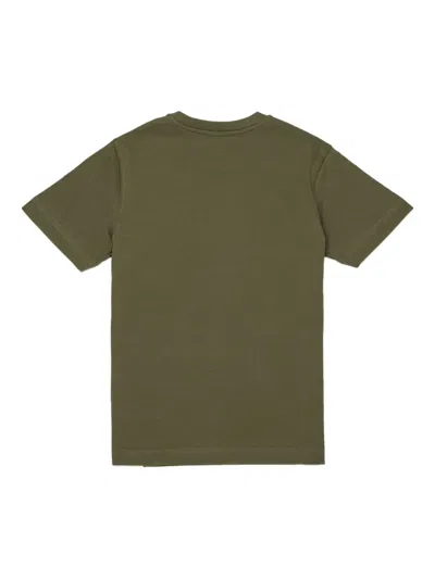 Diesel Logo-print T-shirt In Green