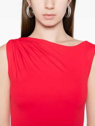 Axel 113 Tina Mini Dress In Red