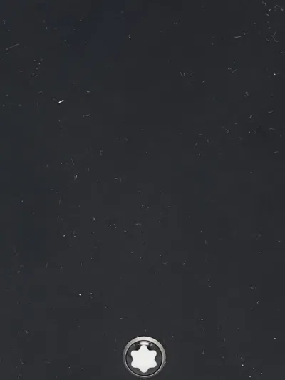 Pre-owned Montblanc Sartorial Iphone 14 Pro Case In Black