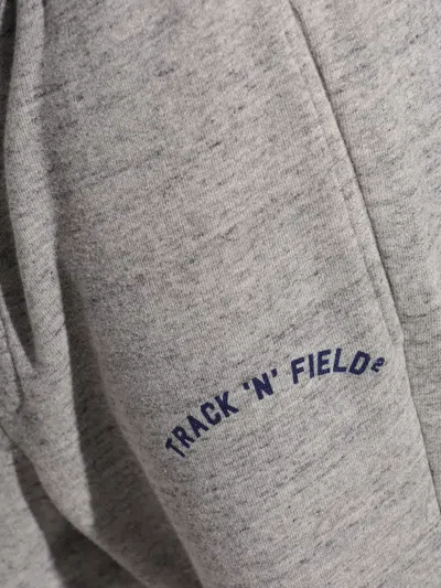 Dsquared2 Logo Printed Drawstring Sweatpants In Gray