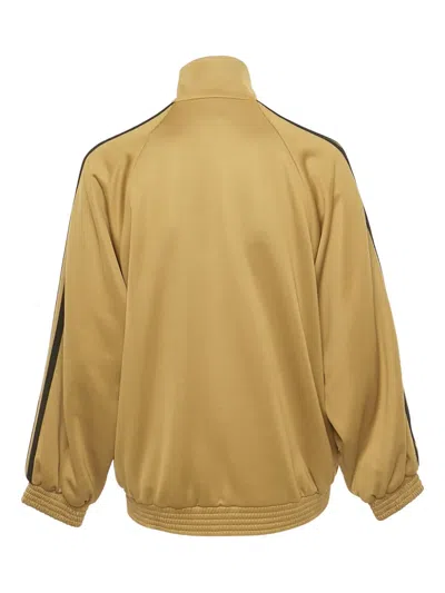 Pre-owned Gucci X Adidas Zip-up Sweatshirt In Gold