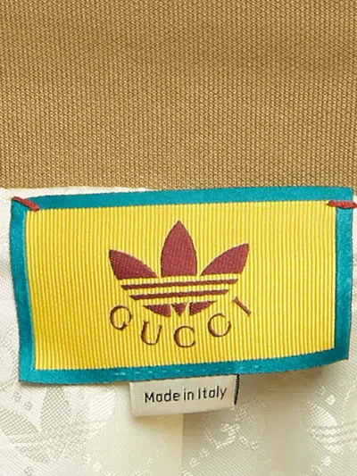 Pre-owned Gucci X Adidas Zip-up Sweatshirt In Gold