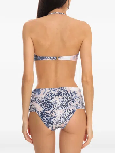 Brigitte Printed Bikini In Blue