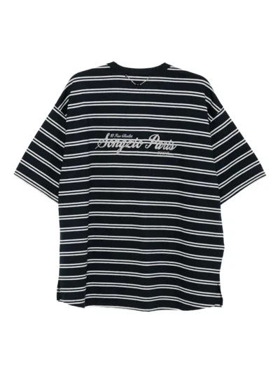 Songzio Charlot Marine T-shirt In Blue