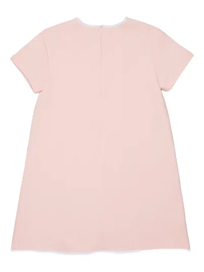 Marni Dress With Short Sleeves And Straight Cut In Pink