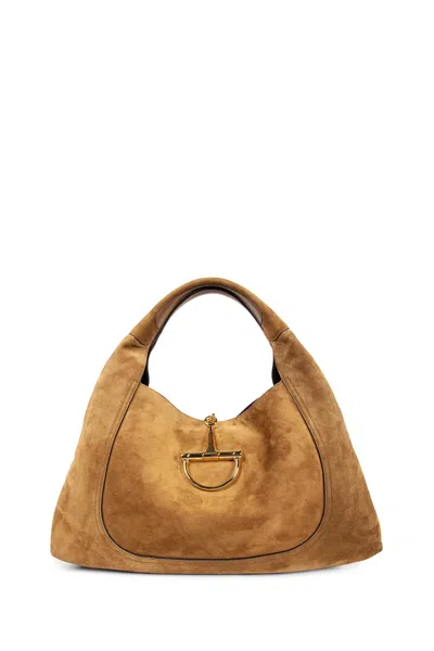 Gucci Softbit Maxi Bag In Gold