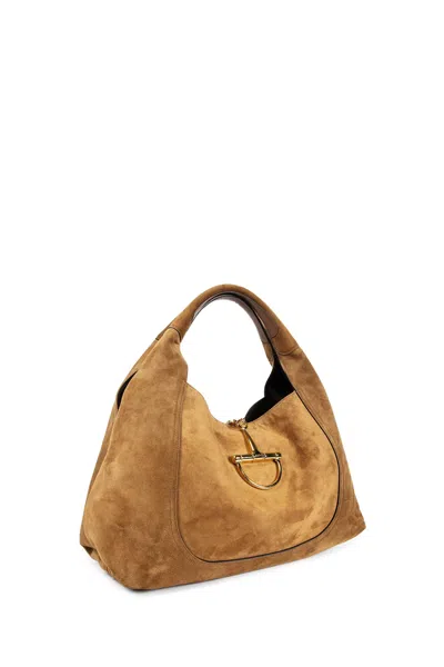 Gucci Softbit Maxi Bag In Gold